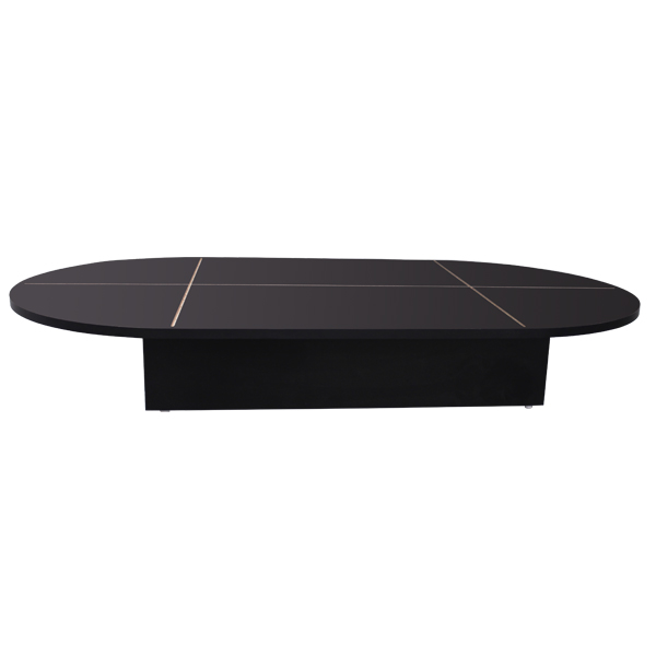 54" Black Oval Base – retail display