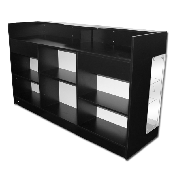 6' Ledgetop Counter with Showcase Front - Image 2