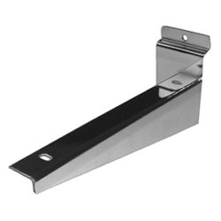 11 inch slatwall wood shelf bracket for mounting shelves on slatwall panels