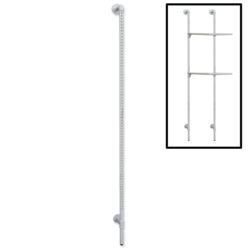 Pipe Style 90" Outrigger in White - white pipe outrigger