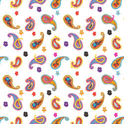 crazy paisley tissue