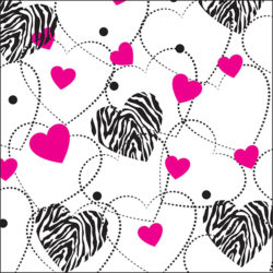 zebra hearts tissue