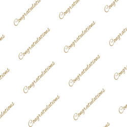 congratulations gold tissue