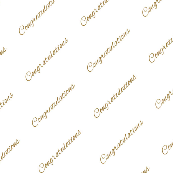 congratulations gold tissue