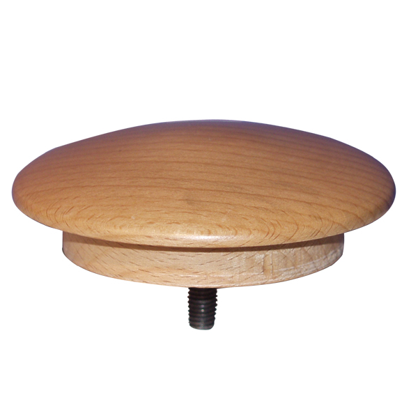 Natural wood flat neckblock replacement to fit FO BV152 dress form
