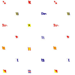 signal flags tissue