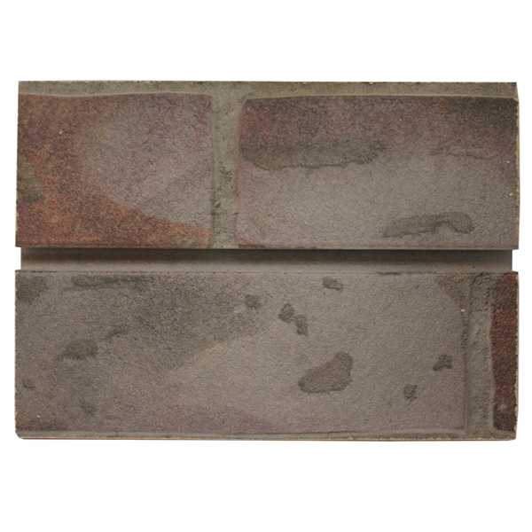red brick slatwall
