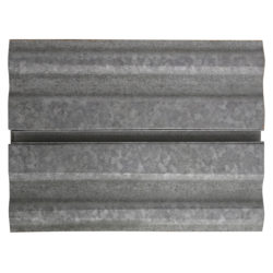 galvanized metal slatwall