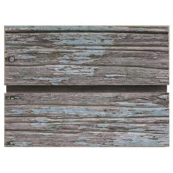 blue old paint slatwall