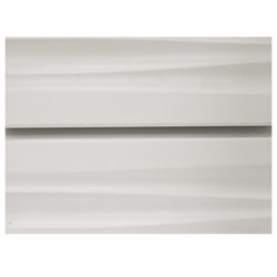 white wave slatwall