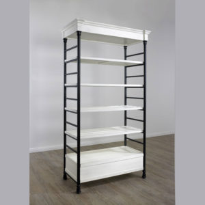 double-sided etagere