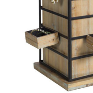 wood spinner jewelry box