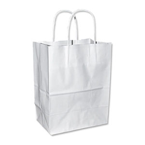 Cub shopping bag in assorted colors for retail packaging