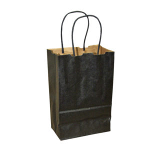 Gem kraft shopping bag with handles for small merchandise