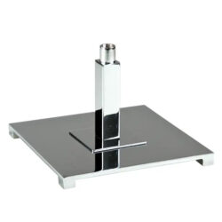 8 inch square parsons base for display fixtures
