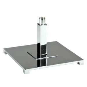 8 inch square parsons base for display fixtures