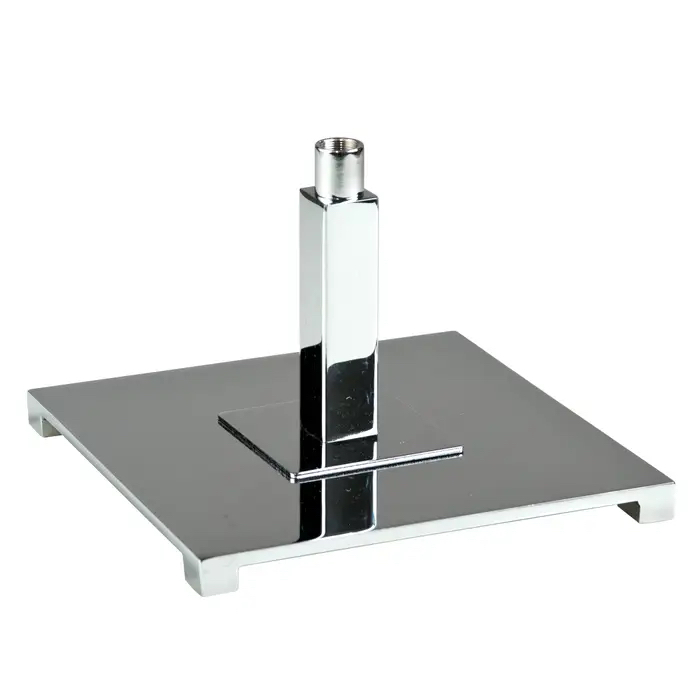 8 inch square parsons base for display fixtures