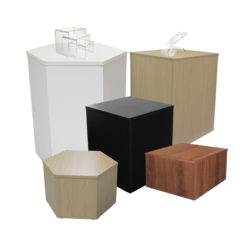 Cubes, Risers & Pedestals
