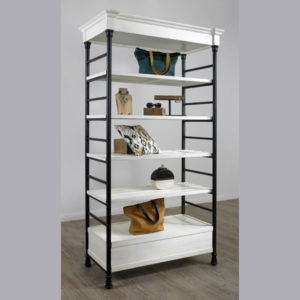 double-sided etagere
