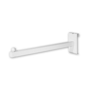 Multiple 12 inch square tubing gridwall straight arms arranged on a gridwall panel