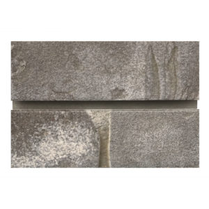 grey brick slatwall
