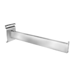 12 inch rectangular tubing straight arm bracket for gridwall panels