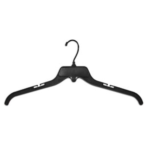 19 inch heavy weight plastic hanger H2675-19 for retail clothing stores