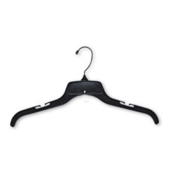 17 inch heavy weight plastic hanger for retail store clothing display
