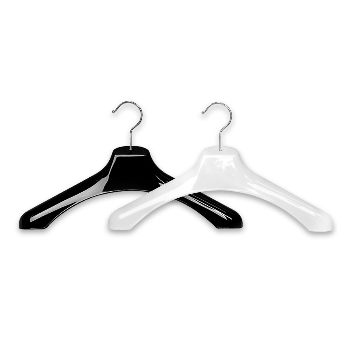 19 inch regular display hanger for retail store garment presentation