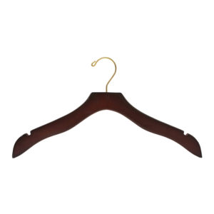 HW1111 series wood hanger collection showing available finish options
