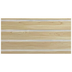 3" O.C. Maple MDF Slatwall - 18mm