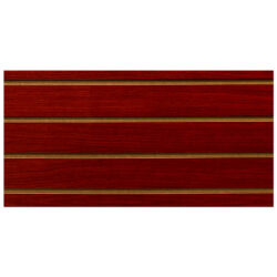 3" O.C. Cherry MDF Slatwall - 18mm