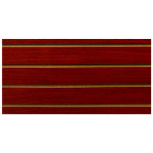 3" O.C. Cherry MDF Slatwall - 18mm