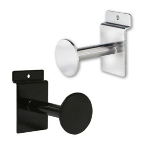 3 inch single garment hook for slatwall display