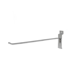 Heavy duty slatwall hook 10 inch chrome