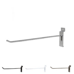 10 inch heavy duty slatwall hook for retail display