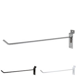 12 inch heavy duty slatwall hook for retail display