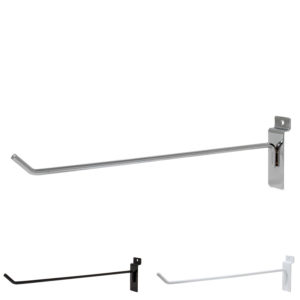 12 inch heavy duty slatwall hook for retail display
