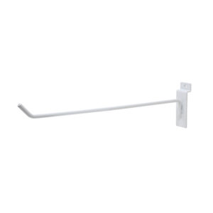 Heavy duty slatwall hook 12 inch chrome retail