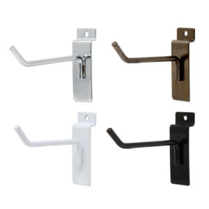4 inch heavy duty slatwall hook retail display