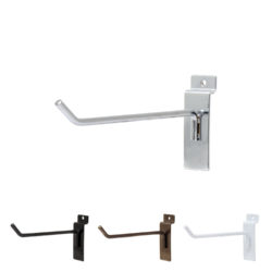 6 inch heavy duty slatwall hook retail display