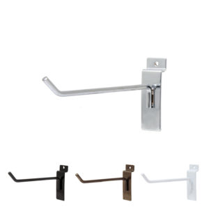 6 inch heavy duty slatwall hook retail display