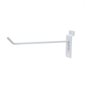 Heavy duty 8 inch slatwall hook merchandise display