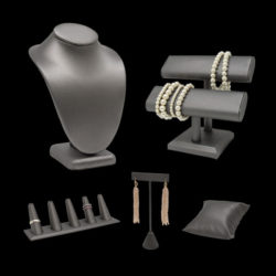 Slate Grey Leatherette
