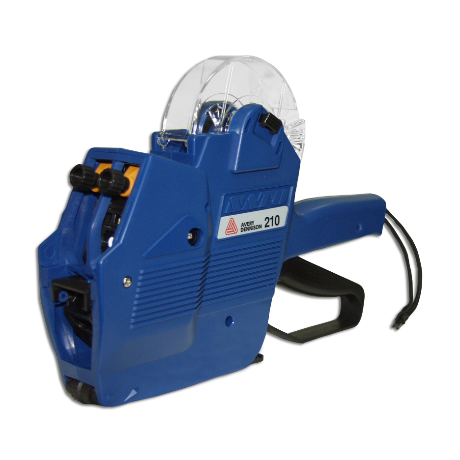 Dennison T210 double line hand labeler for printing two-line price labels