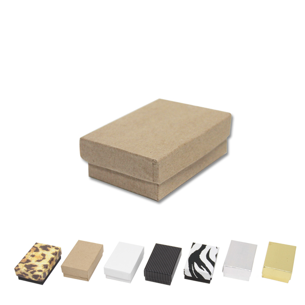 2 5/8" x 1 1/2" x 1" Jewelry Box retail packaging display