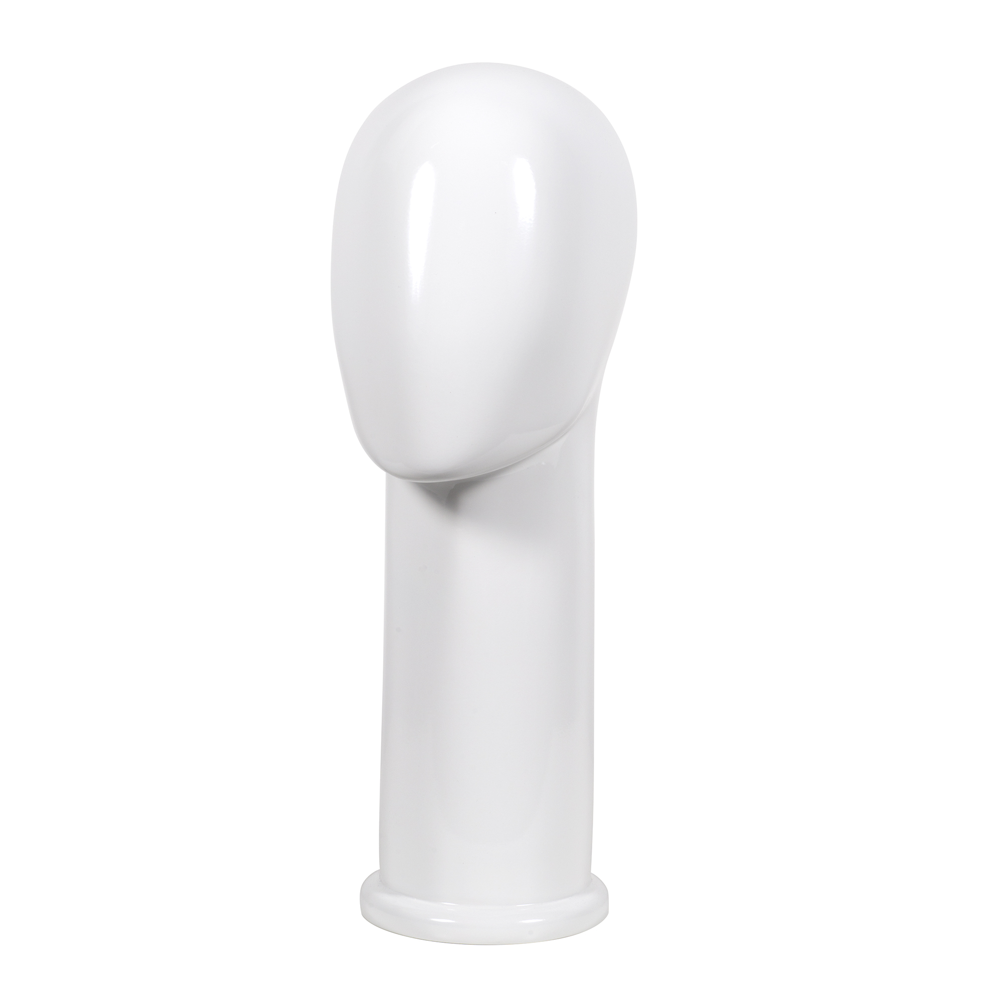 male abstract display head