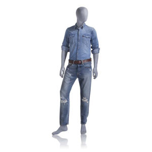 grey male mannequin