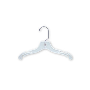 10 inch children heavy weight wood hanger for retail kids clothing store use
