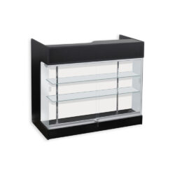4' Ledgetop Counter with Showcase Front